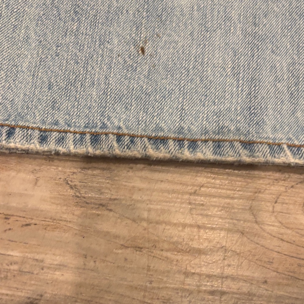 Aeropostale Men’s 33/32 Light Blue Distressed Jeans - Picture 5 of 8